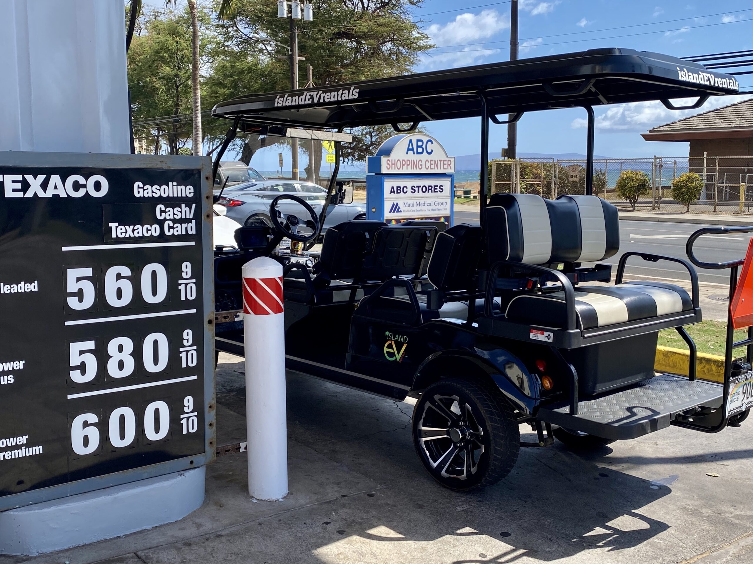 Cart and Gas Prices Kihei 2022