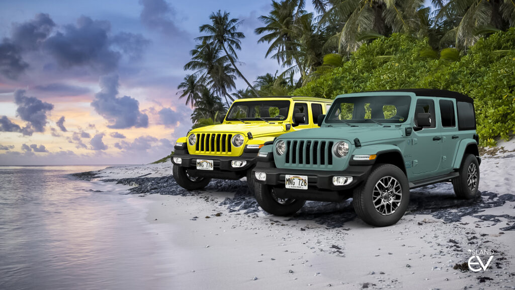 4XE Wrangler | Maui Luxury Jeep Rentals