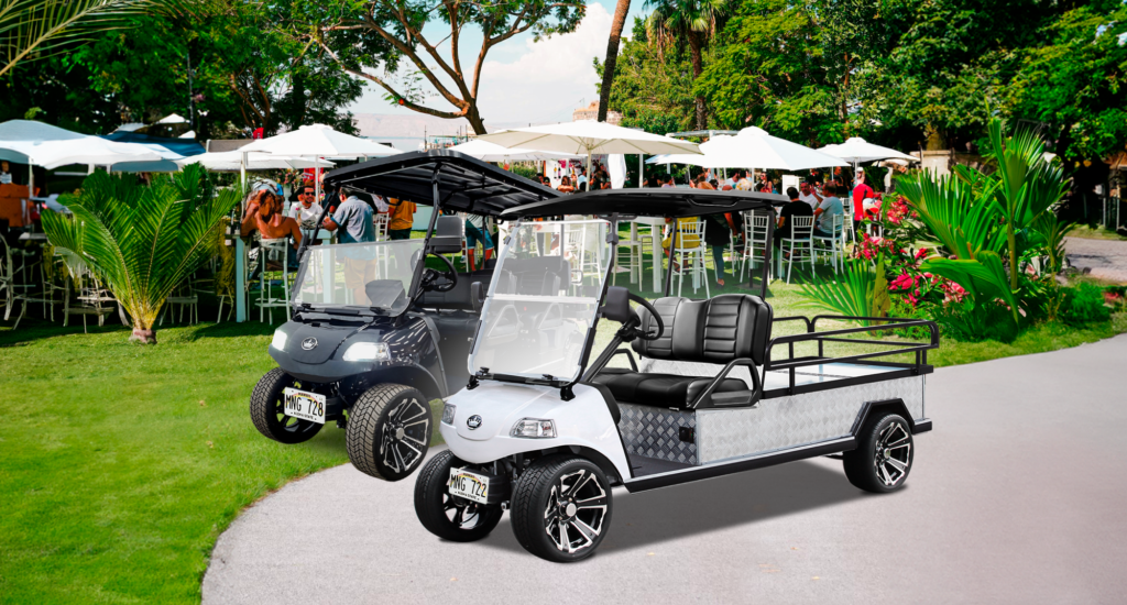 EV Golf Cart on Wedding