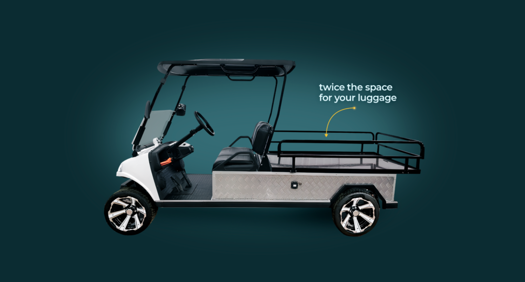 EV Golf Cart Storage Space
